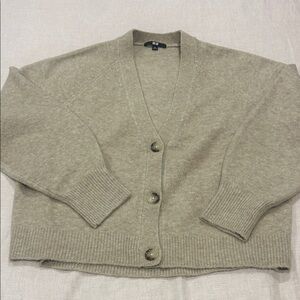 Uniqlo Women's  Beige Cardigan Sweater